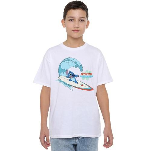 Lilo & Stitch Boys Big Wave Surf T-Shirt