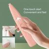 Electric Pet Paw Hair Trimmer for Cats Dogs USB Rechargeable Quiet Grooming Clippers with LED Light for Foot Ear Eye Area