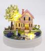 YANOMAN Dollhouse U Waterside Cottage Japanese Instruction Manual Glue Included Miniature 516-22