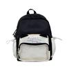 New backpack, high value for primary and secondary school students, cute schoolbag for junior high school students, large capacity casual simple