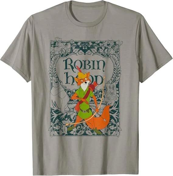 Robin Hood Retro Vintage Distressed Tshirt S