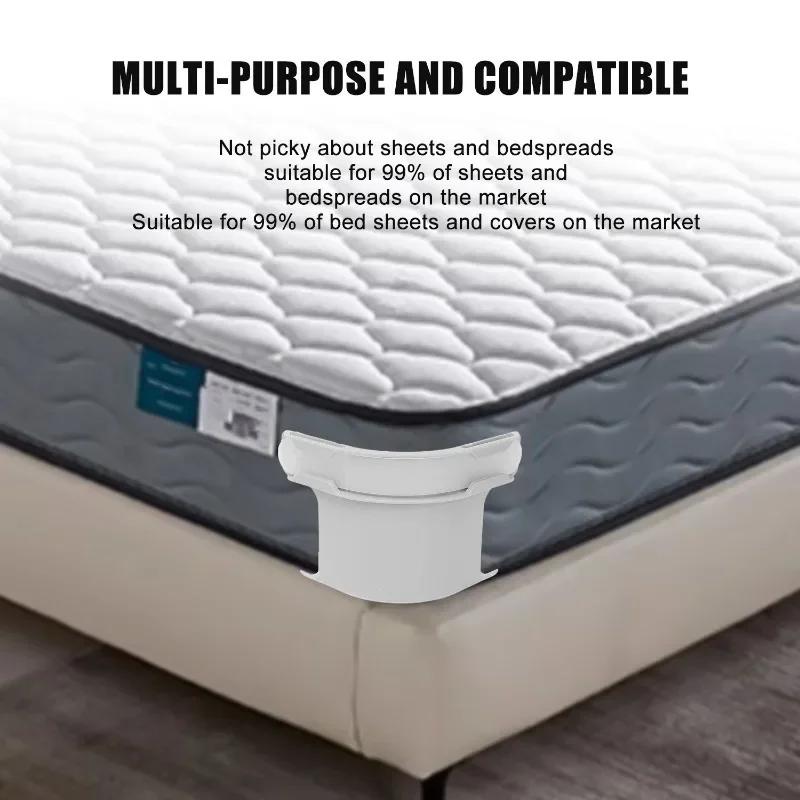 1/8PCS Heavy Bed Corner Sheet Grippers Straps Invisible Bed Sheet Quilt Cover Non-Slip Fastener Holders Mattress Straps for Crib