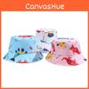 Baby Dinosaur Cotton Sun Hat With Short Brim For Spring Summer Kids Sun Protection