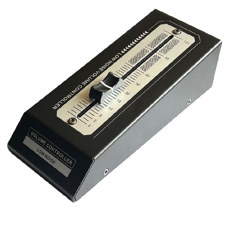 

Sound Volumes Regulator Easy Manual Adjustment,Volumes Controller Robusts Metal Housing, for Any Listeners 1