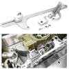 Billet Aluminum Throttle Cable Bracket for Holley 4150 & 4160 Series Carburetor Siver