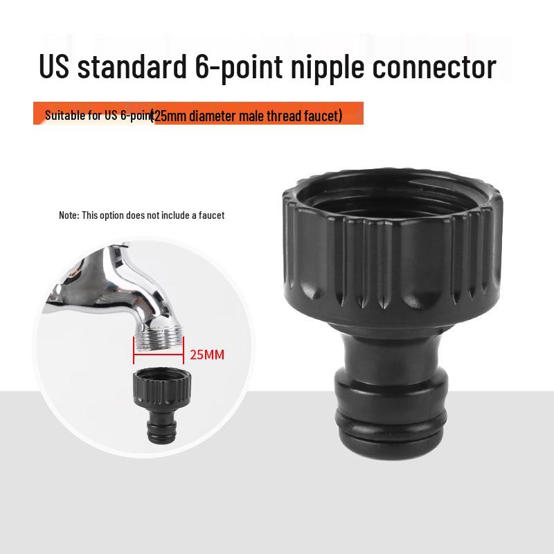 Универсальный соединитель для смесителя: Соединитель-удлинитель для водяной трубы от 4 до 6 точек