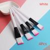 Soft Facial Mask Brushes 4Pcs Professional Food Grade Material Cosmetic Tools for Safe Skincare Application