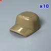 10 Stück MOC Bausteine Kappe Baseball Sportmütze Helm Ideal für 4cm Figur Lernbausteine Spielzeug Kindergeschenke