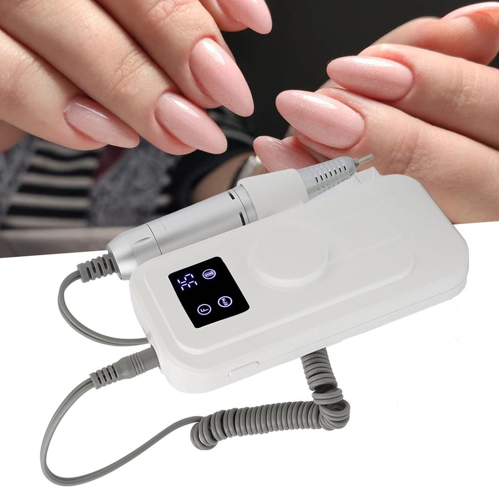 Electric Nail Drill NaMachine Portable Rechargble High Power Nail Art File Drill Kit