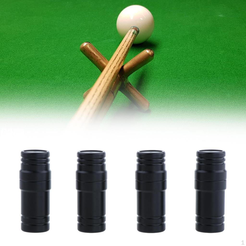 4Pcs Billiard Cue Joint Protector for Pool Stick Accessories