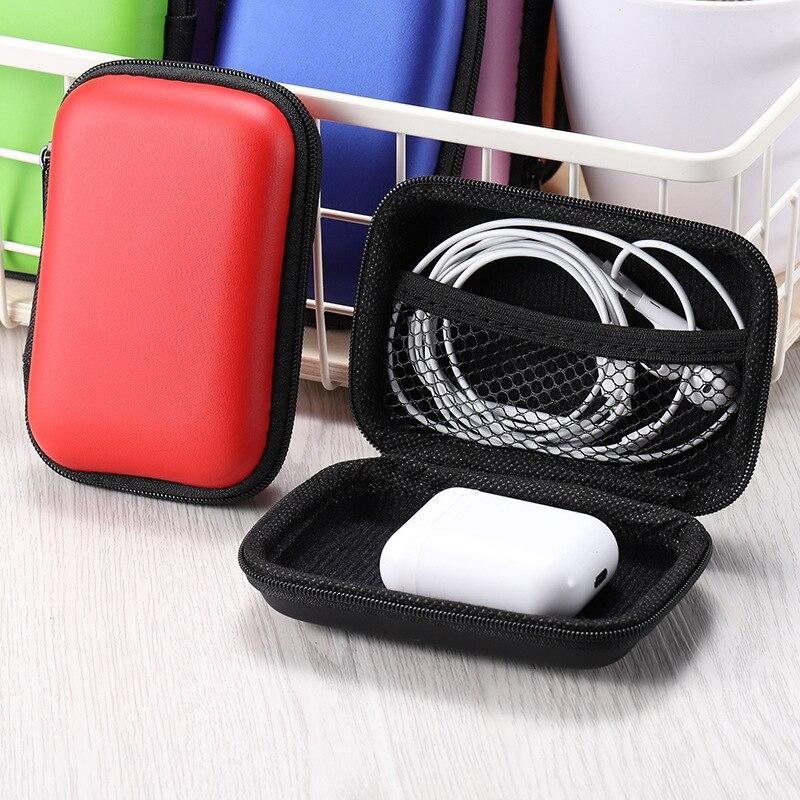 EVA Popular And Convenient Earphone Storage Bag, Data Cable Packaging Box, Multifunctional Pressure Resistant Bluetooth