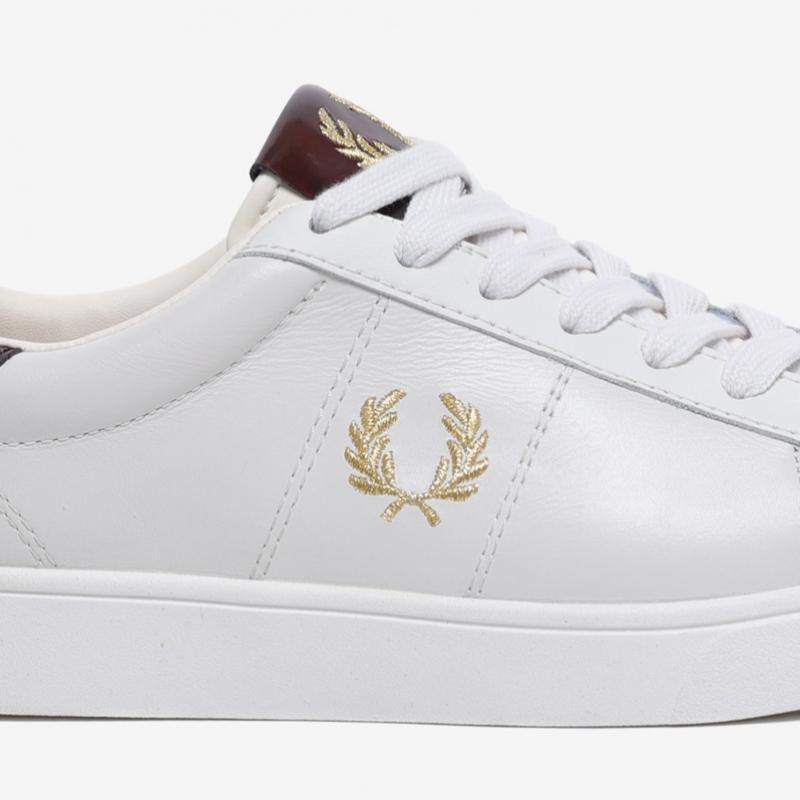 Fred Perry Unisex Kožené Tenisky Nové Spencer Sfpu2212326 254