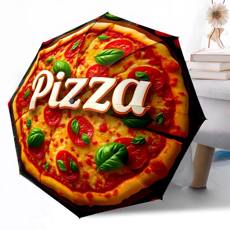 Diseño de Rodaja de Sandía Paraguas Automático para Exteriores Diseño Retráctil con 8 Varillas Durabilidad Ligero Regalo Perfecto para Amigos Familia
