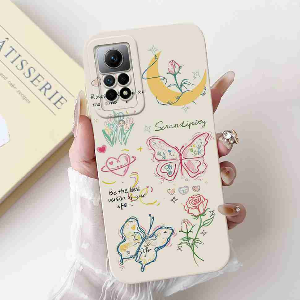 For Xiaomi Redmi Note 12 Pro 4G Case Colorful Painted Cover Soft Slim Phone Case For Redmi Note12 Pro 12Pro 4G Back Cover Capa