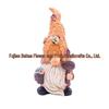 Garden Resin Gnome Decor with Bees and Flowers