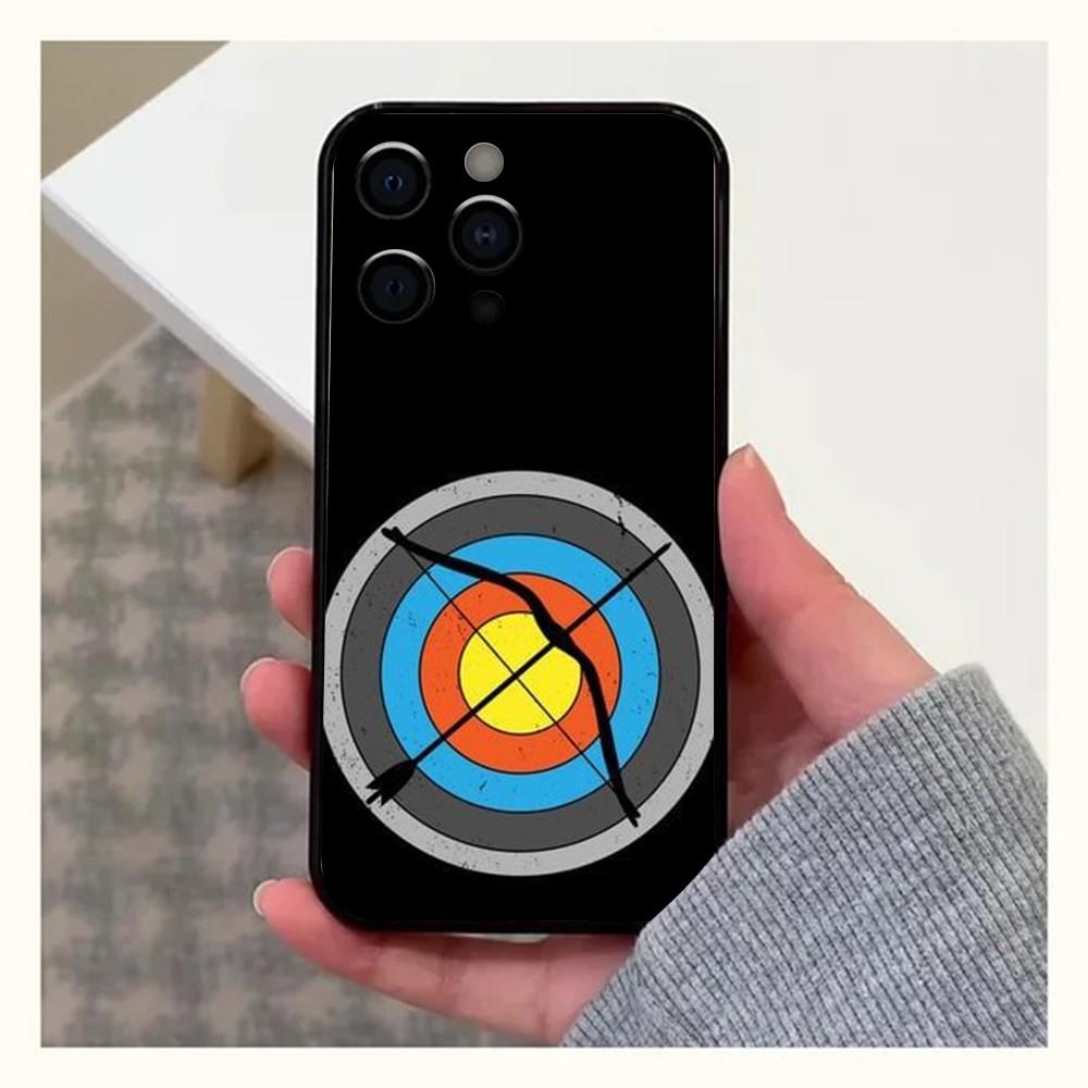 

Archery Sprot Phone Case For Apple iPhone 15,14,13,12,11,Pro,X,XS,Max,XR,Plus,Mini Soft Black Cover iPhone8