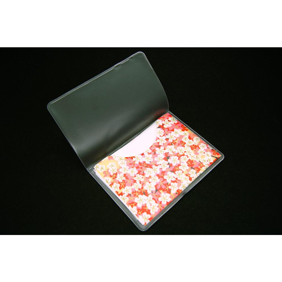 Japanese Premium Oil Blotting Papers  Assorted Yuzen Design Patterns  300 sheets  4.13 x 2.95 inches  Type C (Set of 3)