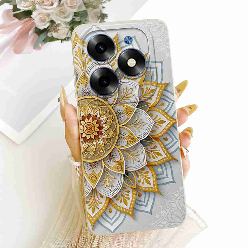 For Itel S23 Plus 4G Case Simple Style Sunset Soft Silicone Back Cover For ITEL S23 Plus 4G Phone Cases Fundas