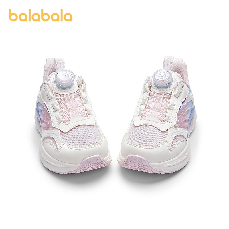 Balabala children's shoes, children's sports shoes, breathable girls' shoes, summer new lightweight running shoes, mesh surface