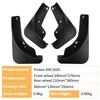 Proton X90 2020-2025 Tire Mud Flaps - Modified Car Accessories