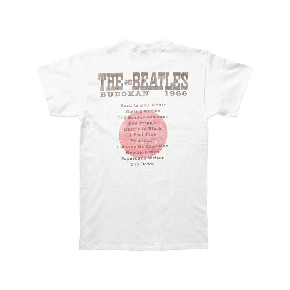 The Beatles Unisex Erwachsenen Budokan Setlist Rückendruck T-Shirt