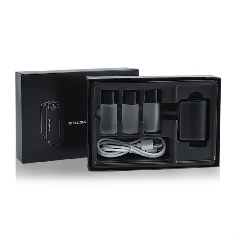 2025 New Auto On Off Car Diffuser with Essential Oil Car Air Freshener Diffuser Intelligent Car Air Freshener with Light