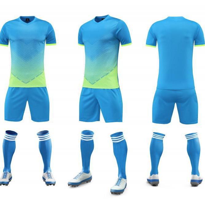 Custom Football Training Suit Set - Short Sleeve, Breathable Team Uniform for Adults & Children