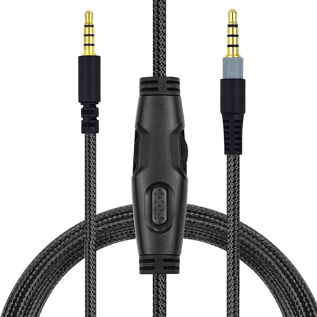 High-Quality Headphone Audio Cord Cable Audio AUX-Cable for HyperX Cloud Headphones Replacement Cable for Gamers