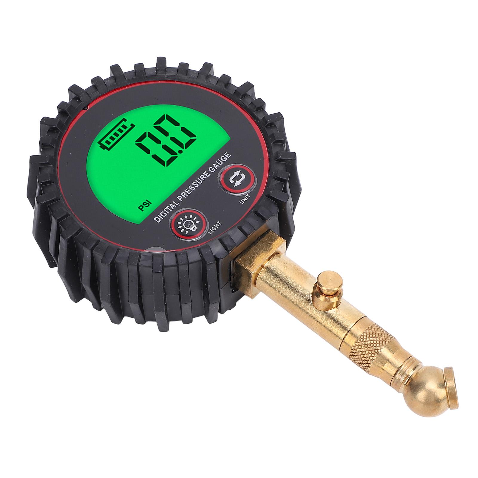 

Цифровий манометр для шин з поворотним з єднанням Професійний Висока Точність Різьба 1 8 10ММ Легкочитаємий РК-дисплей