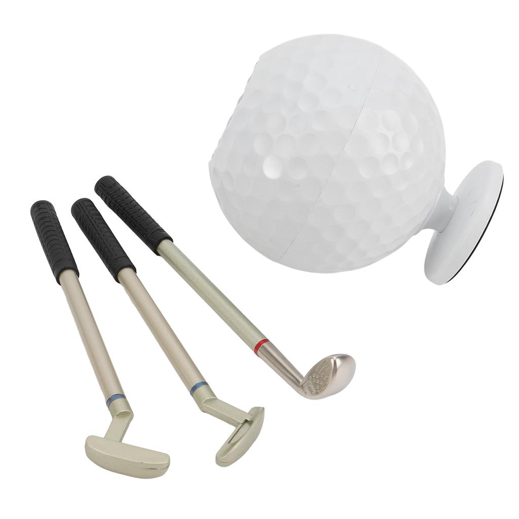 Stifthalter in Golfballform Dekorative Schreibtisch-Stiftaufbewahrung Behälter für Büro, Zuhause, Arbeitszimmer Weiß