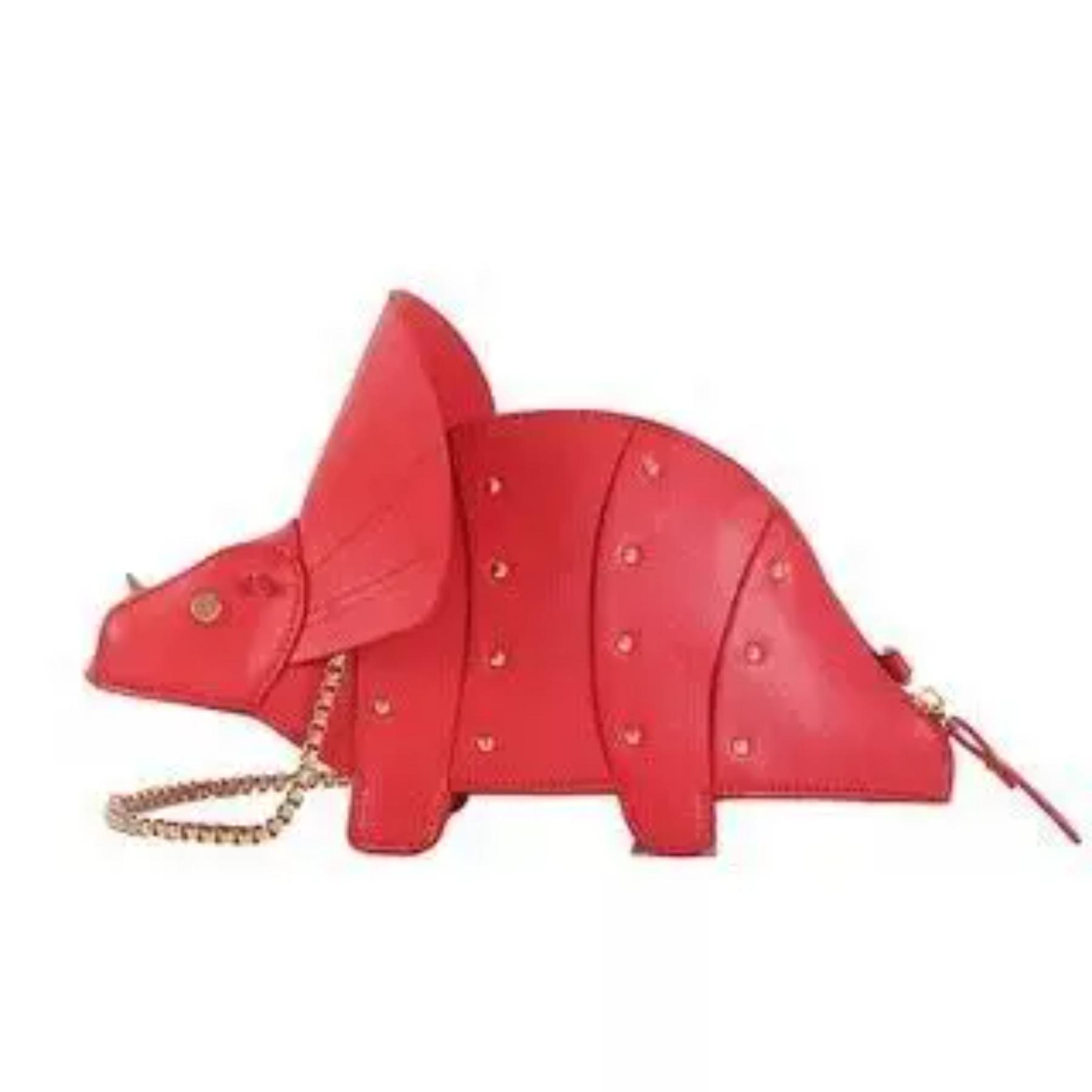 Triceratops Mini Crossbody Bag for Women Purses and Handbags Fashion Shoulder Chain Bag Clutch Chic Girl s Designer Bags
