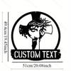 Custom Text Metal Cross Sign Personalized Hot Sale for Home Office Indoor Outdoor Decor