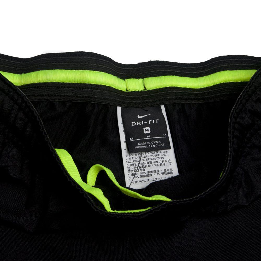 Nike Pantaloni de trening tricotati pentru barbati, negri, cu mansete moderate, 807685-011