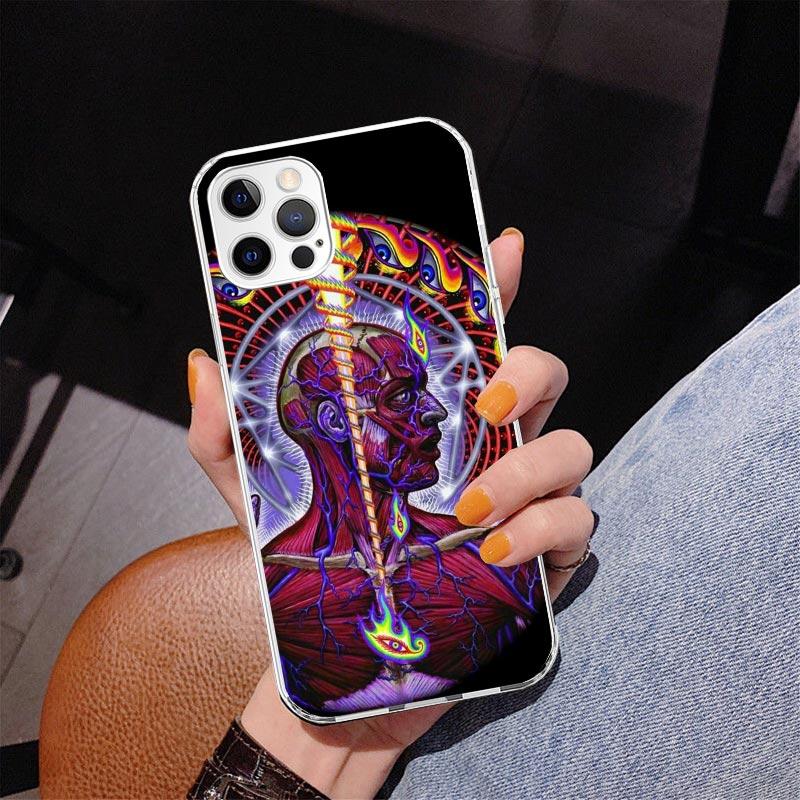 Band T-Tool Schism Phone Case For iPhone 17 Air 16 Pro Max 16E 15 + 14 Plus 11 12 13 Mini 7 8 SE Gift Print Cover Fundas