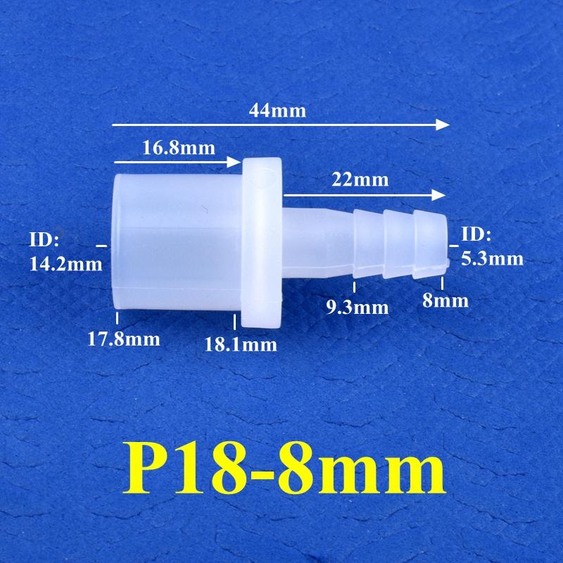 10 Stück/Los 9,5~25mm Flach auf 8~25mm Pagode Direktverbinder Aquarium Tank Anschlüsse Luftpumpe Schlauchverbinder Garten Tropfbewässerung Rohranschlüsse