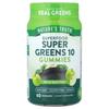 Natures Truth Super Greens 10 Green Apple Flavor 60 Vegan Gummies