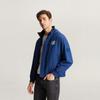 Tommy Hilfiger Vintage Casual Sports Style Reversible Embroidered Stand Collar Hooded Jacket Men Jacket Deep-Blue Black MW0MW34452