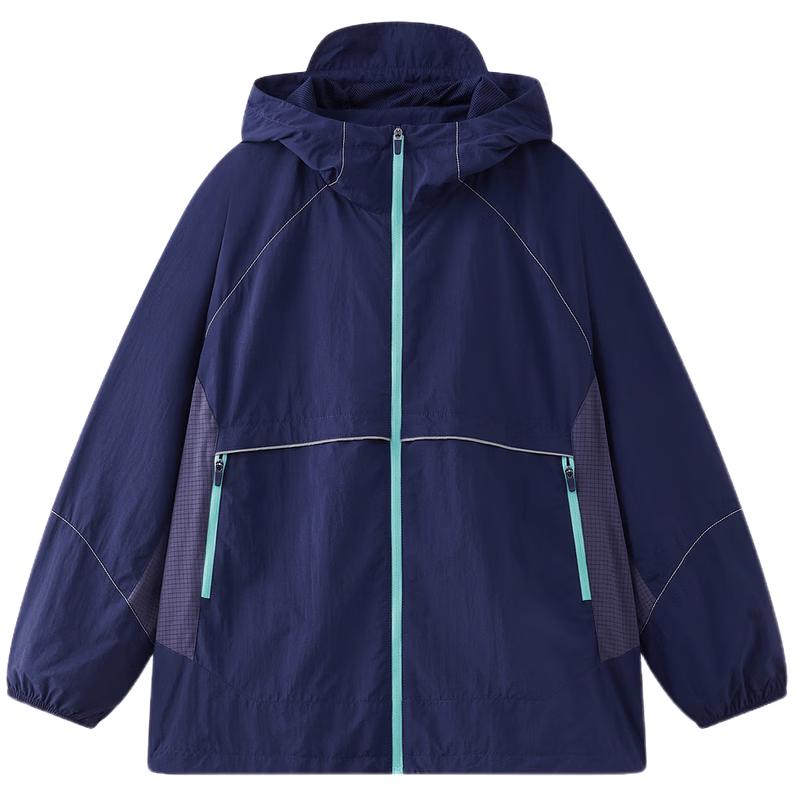 MQD Boys  3-Proof Hooded Outdoor Jacket 140