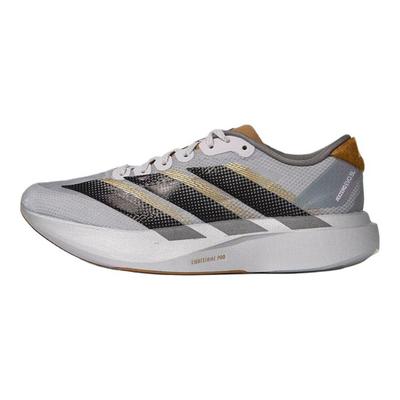 Adizero Evo Sl Cny Año del Caballo Edición Limitada Clásico Cómodo Transpirable Zapatillas de Running Unisex Zapatillas Deportivas Gris Negro KK4310