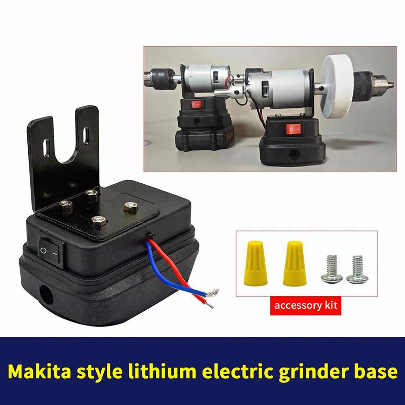 Metal Grinding Machine Bracket For Lithium Battery 775 Motor DIY Conversion Stand Power Tool Accessories