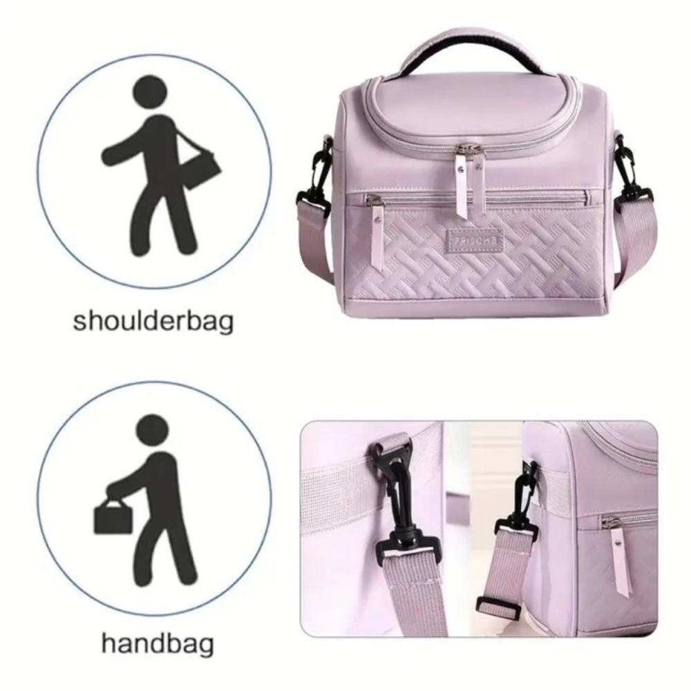 Heat Preservation Picnic Bag Thickened Cooler Bag Handbag Insulated Bag Thermal Lunch Box