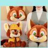 Cute Cartoon Style Nick Judy Stuffed Fox Bunny Detective Plush Toy Collection