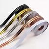 1pc 118.11inX0.79in Background Wall Decoration Tape Wall Corner Protector Molding Styling Trim Sticker Door Window Trim Strip