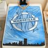 OM poster FlAannel Blanket, High quality Comfortable for All Seasons, Home Decor, Warmth and Comfort