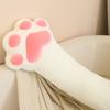 80cm Kawaii Riesen-Plüschbär-Pfotenmatte Niedliches Tierbär-Katzen-Fußkissen Herz-Plüschkissen Gefülltes Weiches Spielzeug für Heimdekoration Geschenke