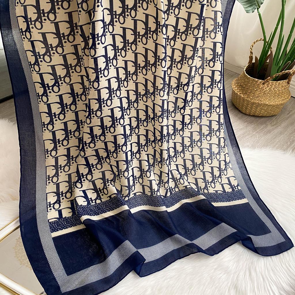 New Four Seasons Plain Stripe Cotton Scarf for Women Tassel Linen Scarves Hijab Lady Foulard Fashion Shawls Wraps Female Bandana