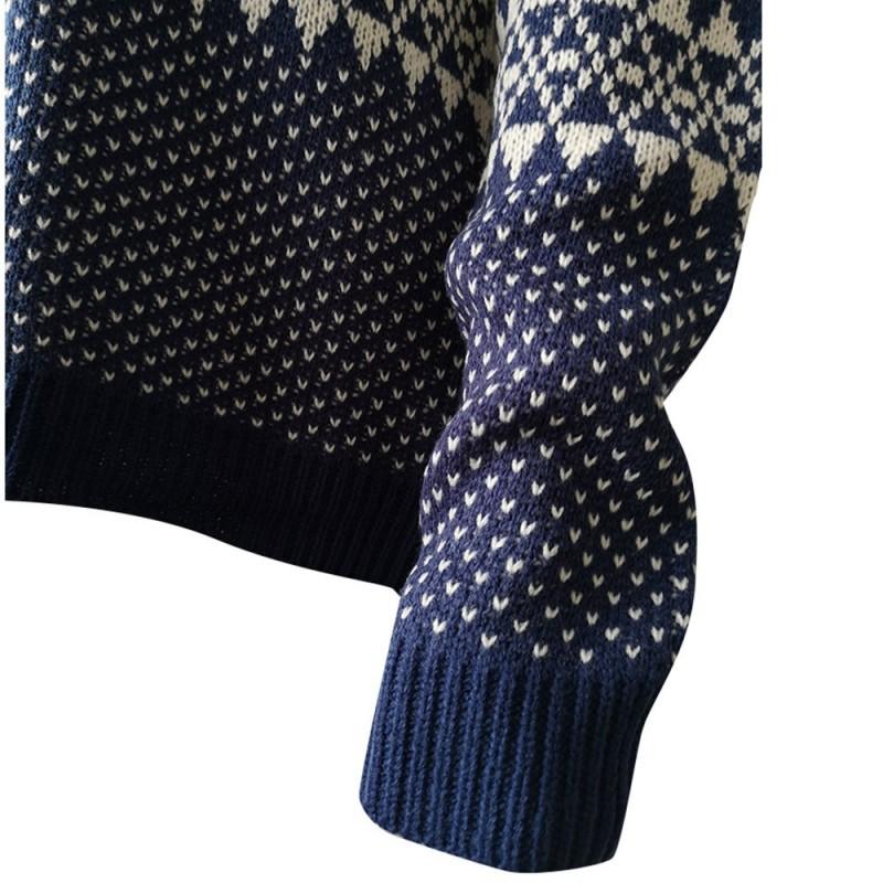Christmas Sweater Women Christmas Deer Warm Knitted Long Sleeve Sweater Jumper Top Winter Autumn Pullovers