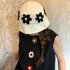 Korean Style Beanies Hat Handmade Bucket Hat Retro Women's Fisherman Hat  Girls