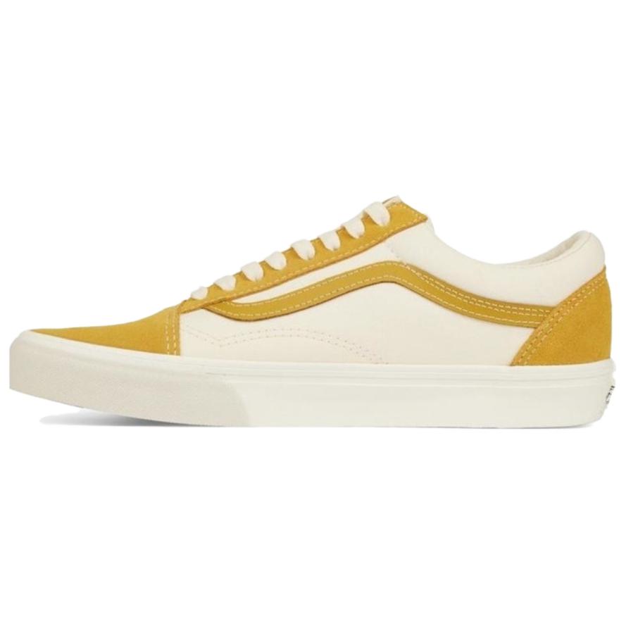 

New Vans Old Skool Collection Low Top Skateboard Shoes Unisex Yellow VN000CT8BL21 36