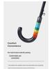 16-Rib Windproof Rainbow Umbrella - Long Handle, Sun & Rain Protection, Perfect for Business & Logo Advertising